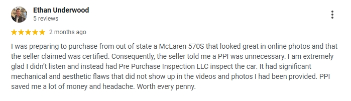 Google review screenshot 11 for Provin Finder