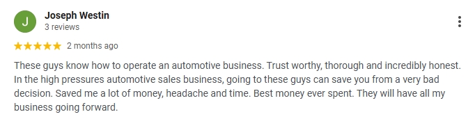 Google review screenshot 13 for Provin Finder