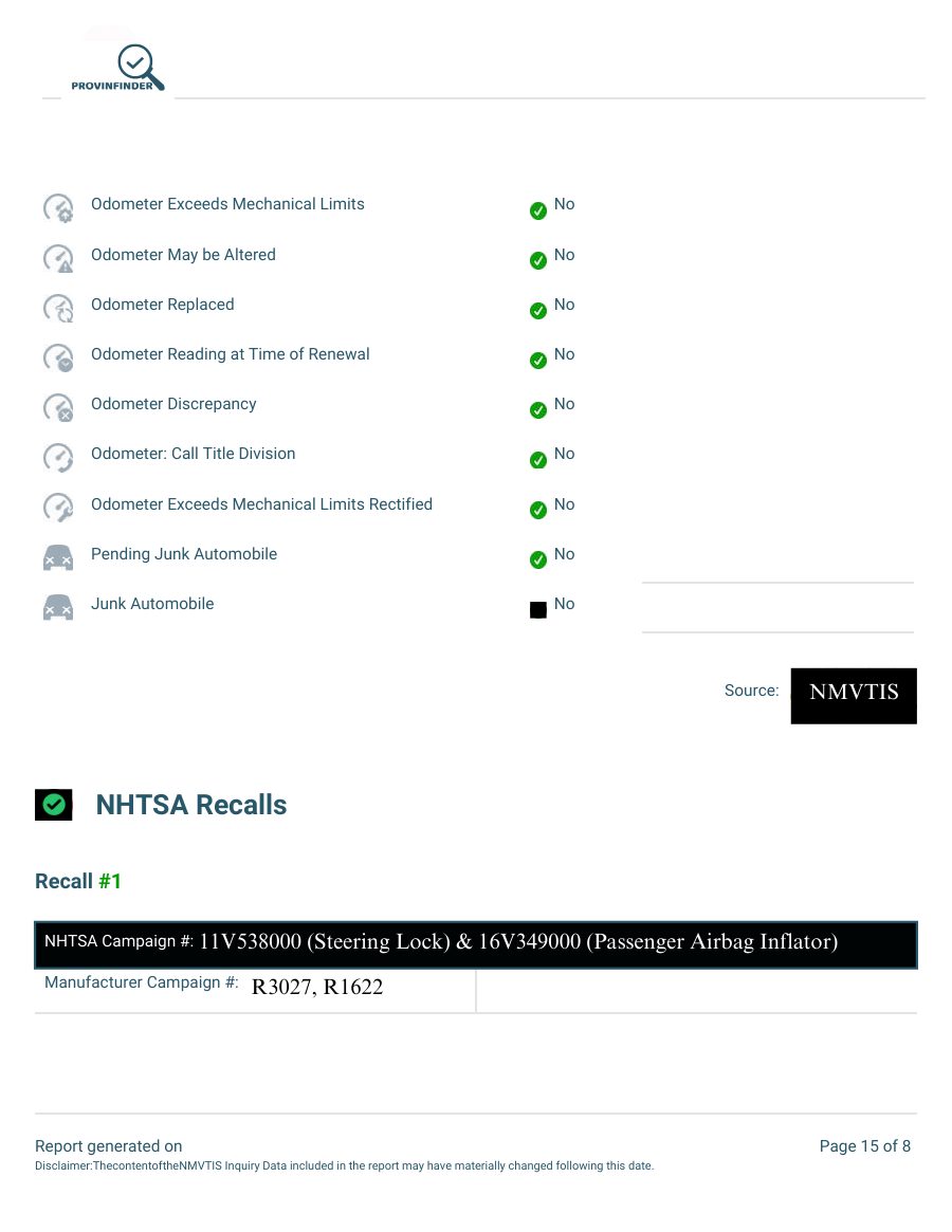 Sample inspection report - page 8 of 13