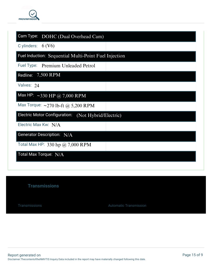 Sample inspection report - page 9 of 13